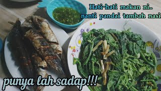 [Eng] Stir Fry Pumpkin Shoots with Dried Anchovies | Pucuk Labu Tumis Ikan Bilis | Simple dan sedap