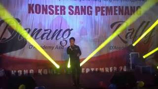 BACA___RAFLY (D'ACADEMY 3 ) konser in hongkng by Al'hamdulillah society hk