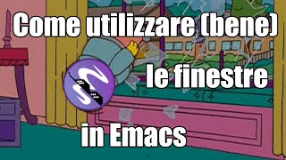 Frames, Windows e Buffers in Emacs