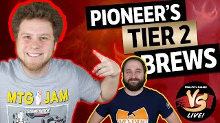 Pioneer's Tier 2 Brews l MTG Pioneer Gameplay l VS Live!