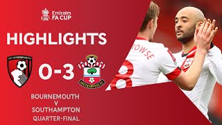 Redmond Brace Inspires Saints | Bournemouth 0-3 Southampton | Emirates FA Cup 2020-21