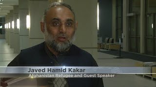 Afghan guest says he's lucky to be one of the 120,000 refugees rescued from Kabul