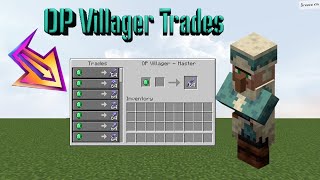 op trades villager addon credit-mrgamingisop