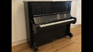 3名の演奏者による 1925年製 C.Bechstein Concert8 の魅力