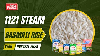 1121 STEAM BASMATI RICE   INDIAFEAST BASMATI RICE