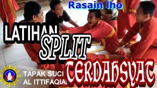 LATIHAN SPLIT TAPAK SUCI YANG MENEGANGKAN