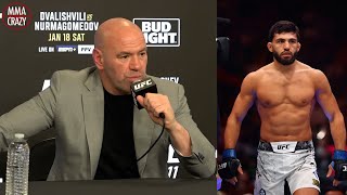 Dana White SHUTS DOWN Arman Tsarukyan \