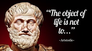 Aristotle Quotes: Greek Philosophy Lessons to Improve Your Life (Motivational Video)