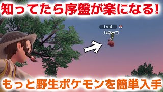 【ポケモンSV】知ってたら序盤の攻略が楽になる！野生ポケモンをもっと簡単に入手する方法！【ポケモンスカーレットバイオレット】