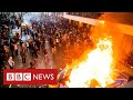 Mass protests against Covid restrictions in European cities - BBC News