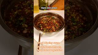 Nam Jim Jaew is a #chilli based dipping #sauce served in #Thailand. Smoky, spicy, tangy, sweet