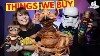Things We Buy: Life-size Salacious Crumb, Kyber Crystal Containment Unit & More!