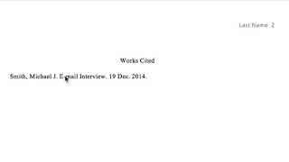 🎉 How To Write An Interview In Mla Format. How To Cite An Interview In ...