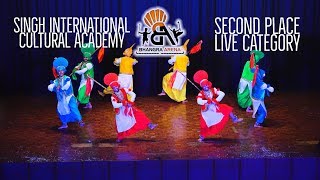 Singh International Cultural Academy - Second Place Live Category @ Bhangra Arena 2018