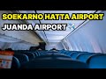 [4K Binaural] Walking around from Tangerang - Surabaya Airport. Walking in the Airport.