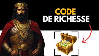 Les 3 codes secrets de Salomon pour devenir riche pour toujours !