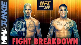 Charles Oliveira vs. Dustin Poirier prediction | UFC 269 breakdown