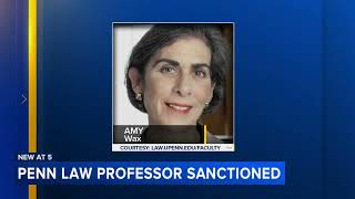 University of Pennsylvania sanctions controversial professor for 'flagrant unprofessional conduct'