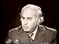 zulfiqar ali bhutto addressing to youth