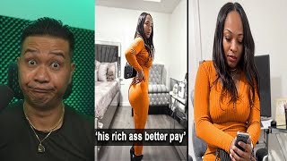 Broke Woman Demands Cash From NEW GUY And Gets Harsh Reality Check...