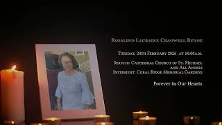 In Loving Memory of ROSALIND LAURAINE CRAGWELL BYNOE - Obituary