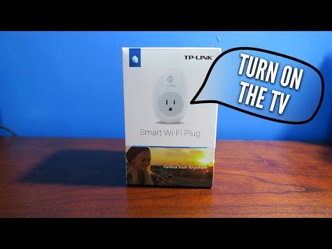 TURN ON MY TV AND LIGHTS WITH MY VOICE! | TP-LINK SMART PLUG UNBOXING/SETTING UP (ALEXA COMPATIBLE)