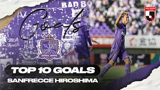 Sanfrecce Hiroshima's TOP 10 Goals in 2022 MEIJI YASUDA J1 LEAGUE