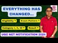 UGC NET New Notification June 2024 || Changes in exam, eligibility, validity and everything