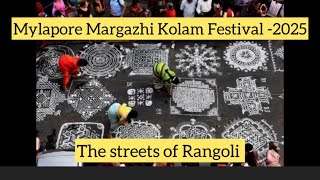 Mylapore kolam festival 2025