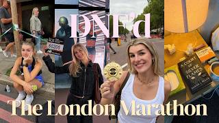 I did not finish the London Marathon! | London Marathon Vlog
