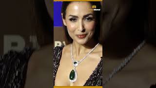 Malaika Arora Flaunting In Plunging V Neckline Gown At The Impact Awards 2023 | #shorts