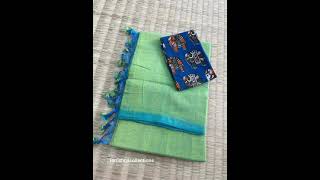 #pure cotton by cotton mangalagiri sarees #mangalagiricottonsarees #cottonsarees