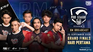 [BM] PMPL MY/SG Season 2 Grand Finals Hari Pertama VOD