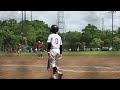 小学４年生の柵越えホームラン　スポーツ少年団熊本県大会