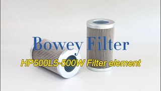 HP500L5-500W Bowey Hydraulic Oil Filter Element | Filtration Products | Hy-pro Replcement