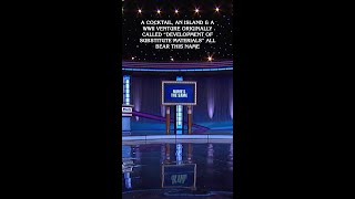 Cheers to whoever got the correct response to this Final Jeopardy! clue 🍸#Jeopardy! #shorts