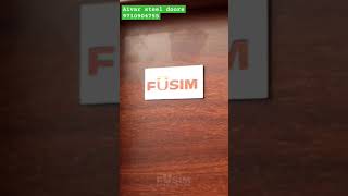 FUSIM doors at Medavakkam Chennai for GI steel doors booking 9710904755