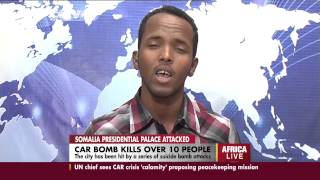CCTV's Hirmoge on the the Somali Presidential Palace Attack