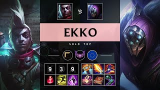 Ekko Top vs Jax - EUW Master Patch 25.05