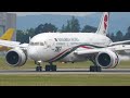 4K | *RARE* Biman Bangladesh Boeing 787-8 Dreamliner landing & takeoff at Geneva/GVA/LSGG