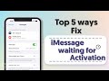 iMessage waiting for Activation, Top 5 Ways to fix it (2023)