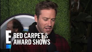 Armie Hammer Talks Being Outspoken and New Film | E! Red Carpet & Award Shows