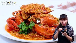 အာလူးတစ်ခြမ်းလက်ရာများ ChilliCrab ကဏန်းငရုတ်သီးအနှစ်ချက် by Tin TinOo