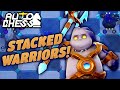 STACKED Warriors Build Against 3-Stars Carries! | Auto Chess (Mobile, PC, PS4)| Zath Auto Chess 235