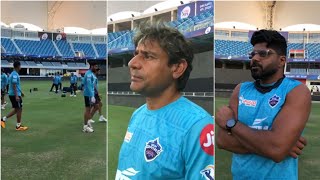 Delhi Capitals warm up session in the ground of Dubai IPL 13 2020 September 17 2020