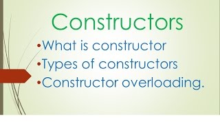 04-Core Java Tutorial|Constructor|Constructor Overloading|Eclipse IDE example