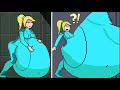 WAIT SAMUS!! THAT’S TOO MUCH FOOD!!! 💔💀 (and you FLATTEN IT!)