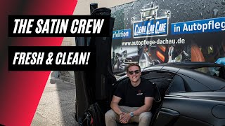 Unsere Autos haben einen Spa Termin 🏁! The Satin Crew!