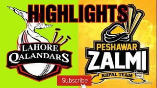2nd Inning Highlights   Lahore Qalandars vs Peshawar Zalmi   HBL PSL 2021   Match 2  PSL Update