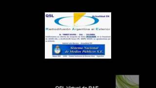 🇦🇷 Señal de Intervalo de RAE - Radiodifusión Argentina al Exterior - Onda Corta - 2008